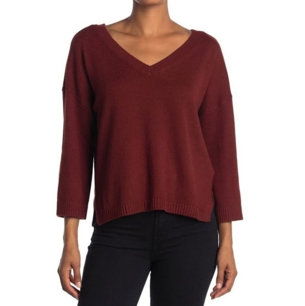 NWT Madewell Double-V Pullover